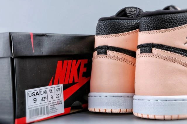 Cheap Nike Air Jordan 1 High Black Pink-01