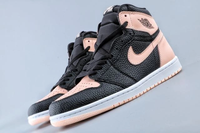 Cheap Nike Air Jordan 1 High Black Pink-01