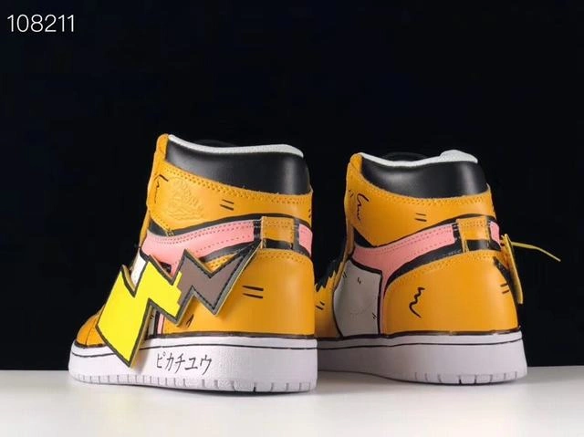 Cheap Nike Air Jordan 1 Pikachu-1