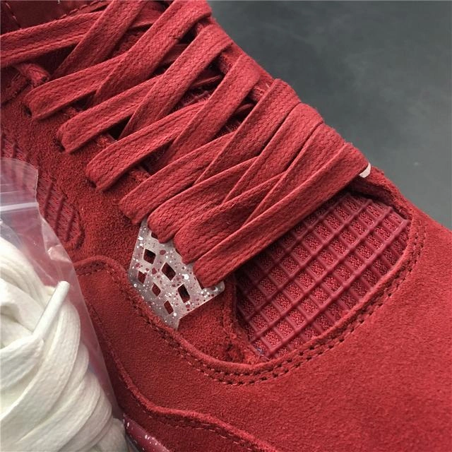 Nike Air Jordan 4 All Red Top Quality