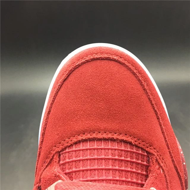 Nike Air Jordan 4 All Red Top Quality