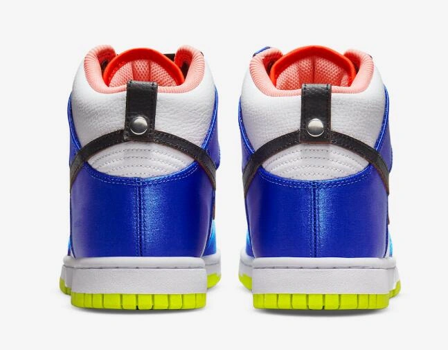 Nike Dunk High Blue Satin
