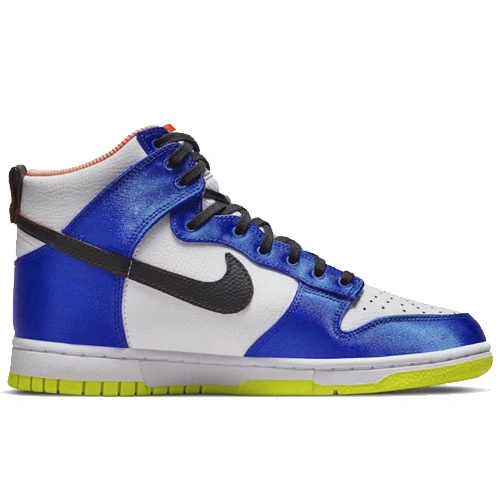 Nike Dunk High Blue Satin