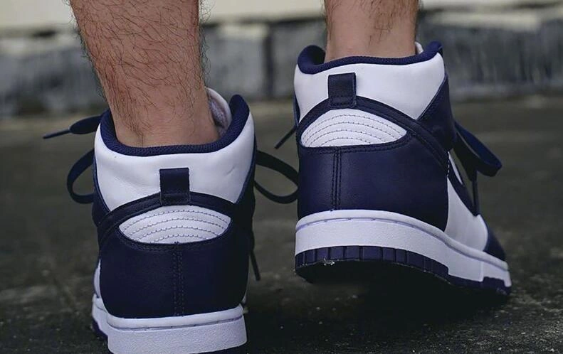 Nike Dunk High Midnight Navy