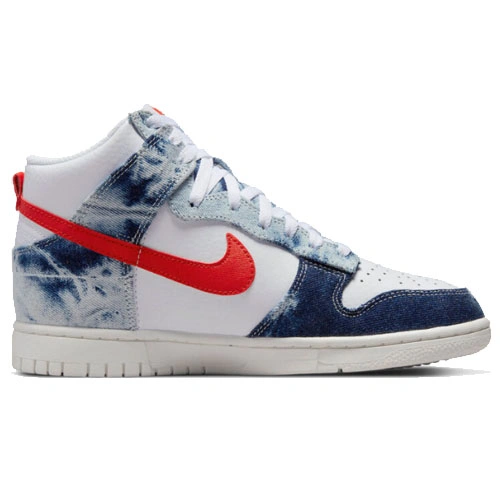 Nike Dunk High Washed Denim