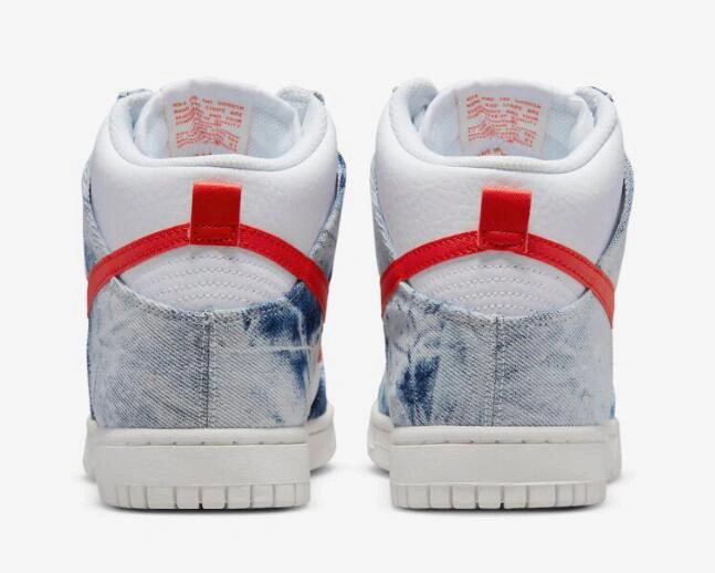 Nike Dunk High Washed Denim