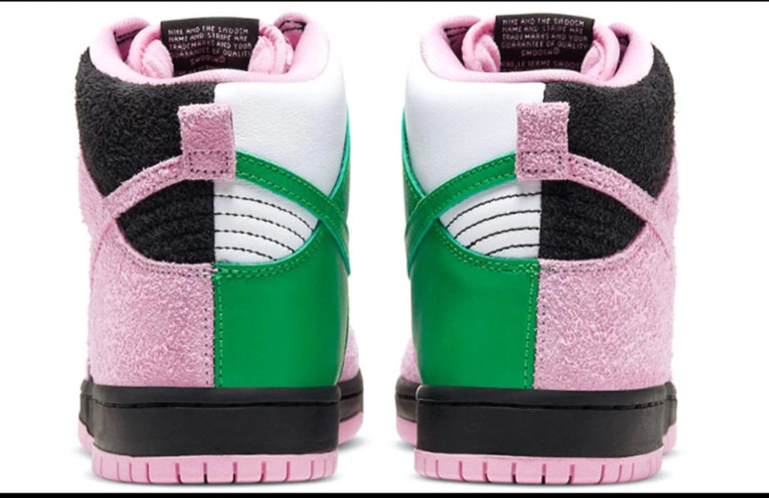 Affordable Nike SB Dunk High Invert Celtics-1