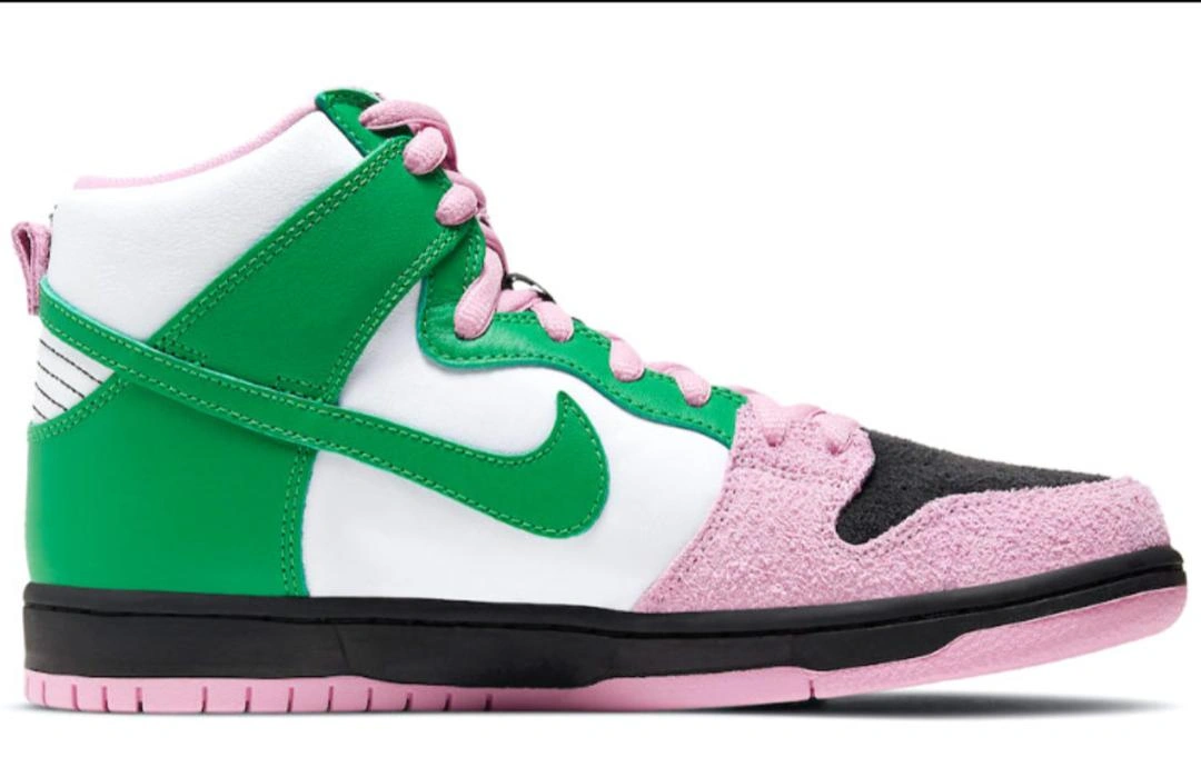 Nike SB Dunk High Invert Celtics-1