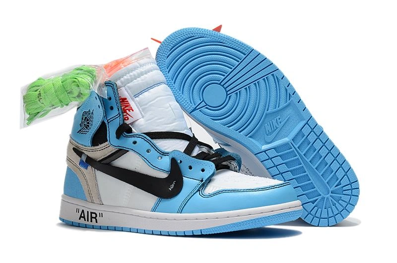 OFF-WHITE x Air Jordan 1 Blue-1