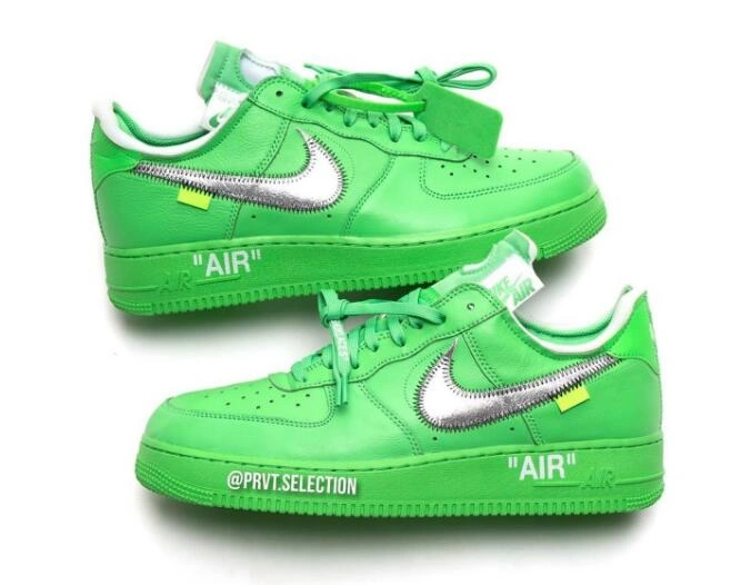 OFF-WHITE x Nike Air Force 1 Low Green