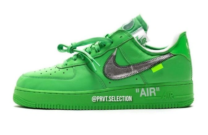 OFF-WHITE x Nike Air Force 1 Low Green