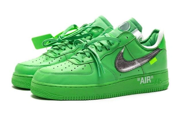 OFF-WHITE x Nike Air Force 1 Low Green