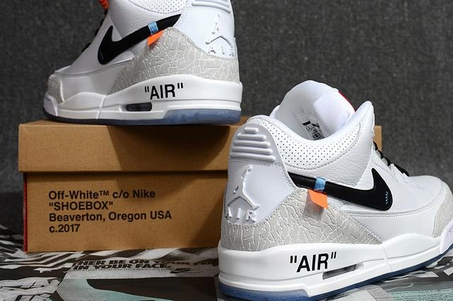 Off-White x Air Jordan 3 White Women-1