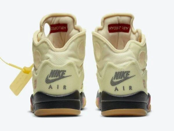 Off-White x Air Jordan 5 Sail