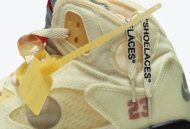 Off-White x Air Jordan 5 Sail