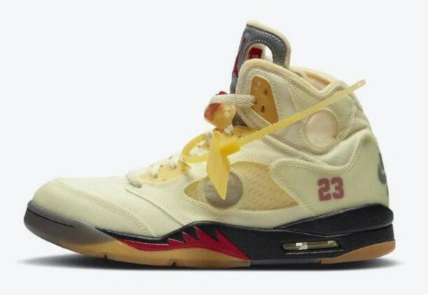 Off-White x Air Jordan 5 Sail