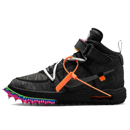 Off-White x Nike Air Force 1 Mid Black