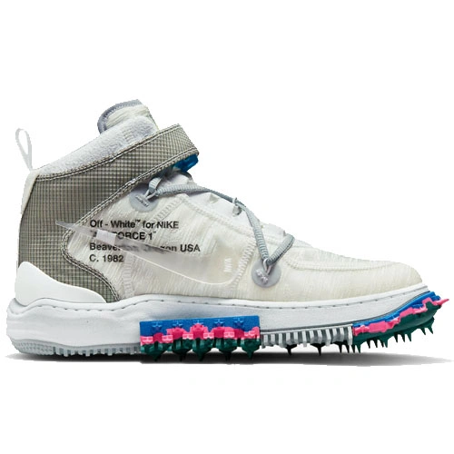 Off-White x Nike Air Force 1 Mid White