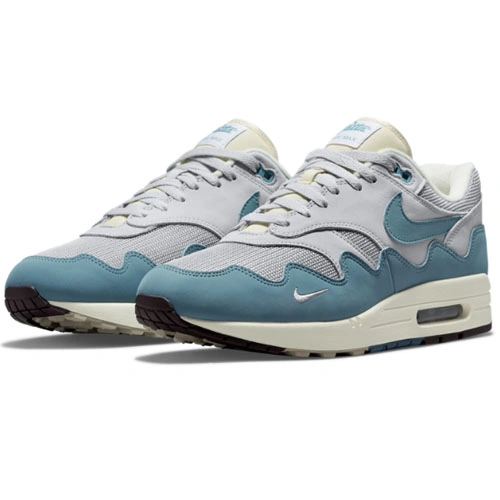 Cheap Patta x Nike Air Max 1 Noise Aqua