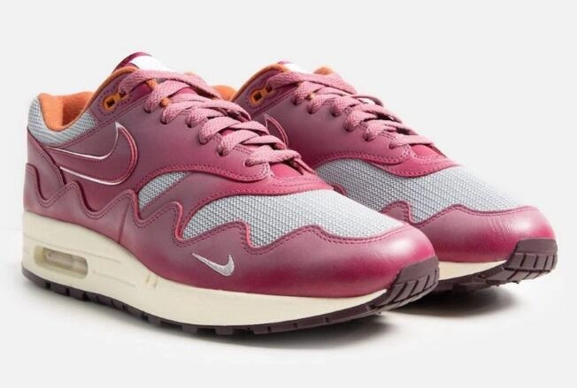 Patta x Nike Air Max 1 Rush Maroon