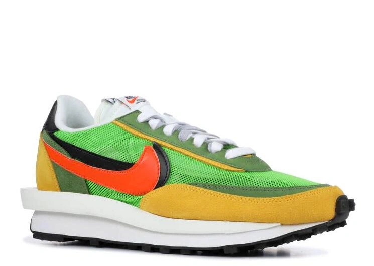 Sacai x LDWaffle Green Gusto