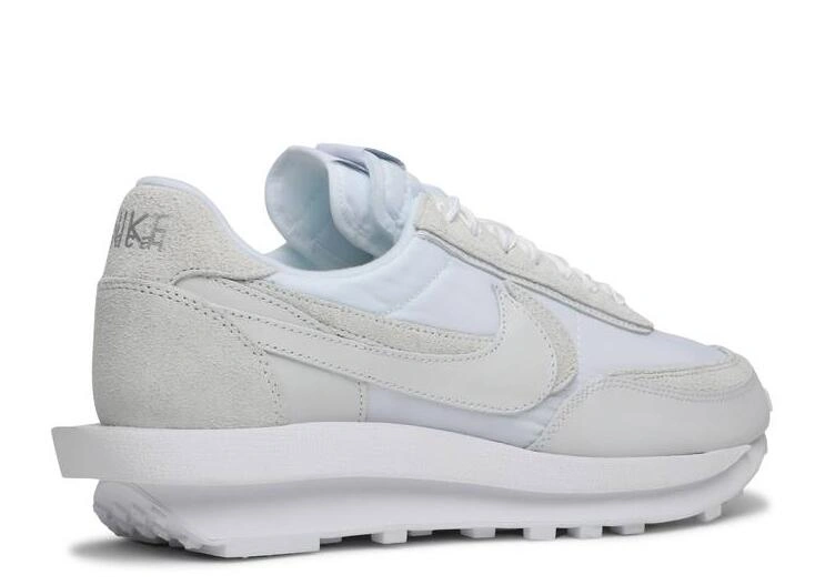 Sacai x LDWaffle White Nylon