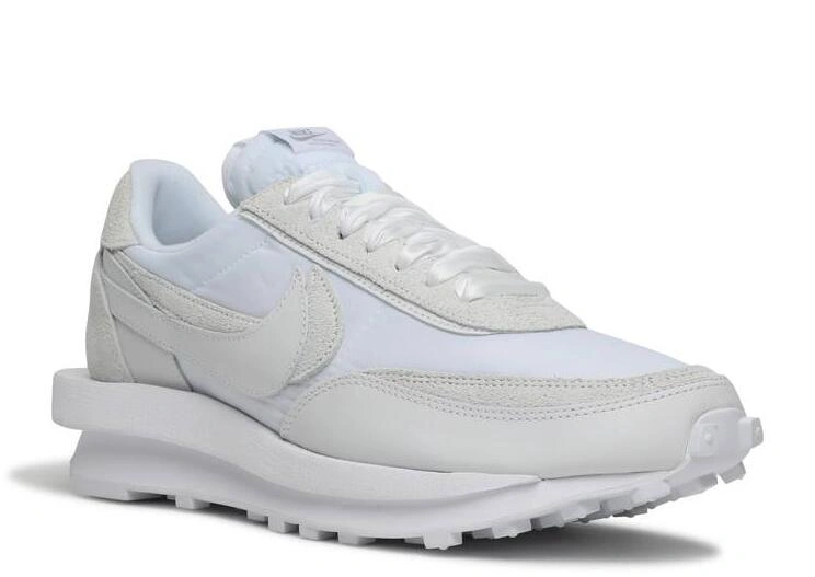 Sacai x LDWaffle White Nylon