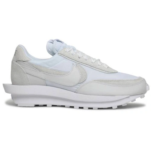 Sacai x LDWaffle White Nylon