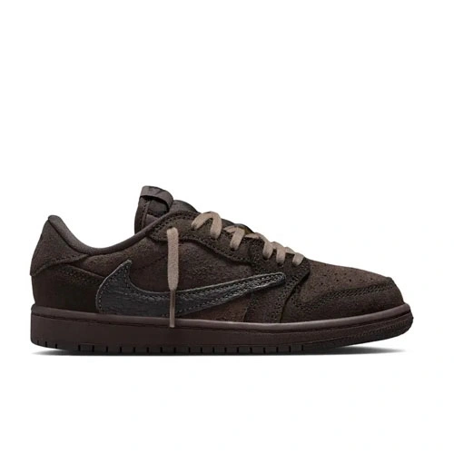 Travis Scott x Jordan 1 Low OG PS 'Velvet Brown'