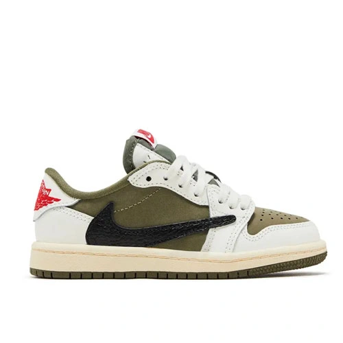 Travis Scott x Jordan 1 Low OG SP PS 'Medium Olive'