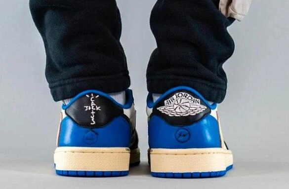 Cheap Travis Scott x fragment x Air Jordan 1 Low