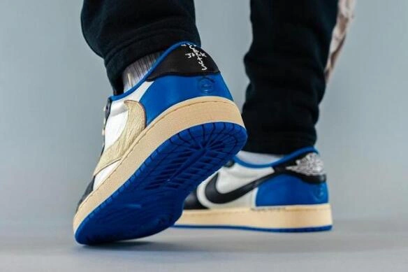 Cheap Travis Scott x fragment x Air Jordan 1 Low