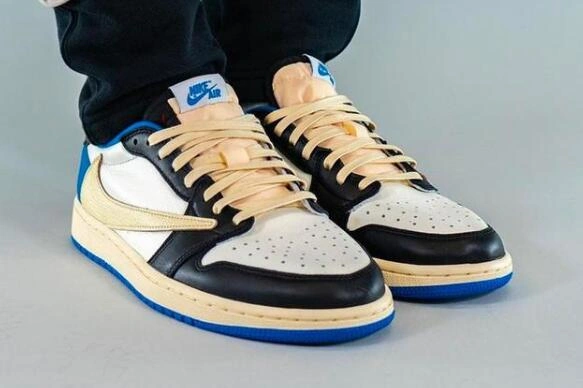 Cheap Travis Scott x fragment x Air Jordan 1 Low