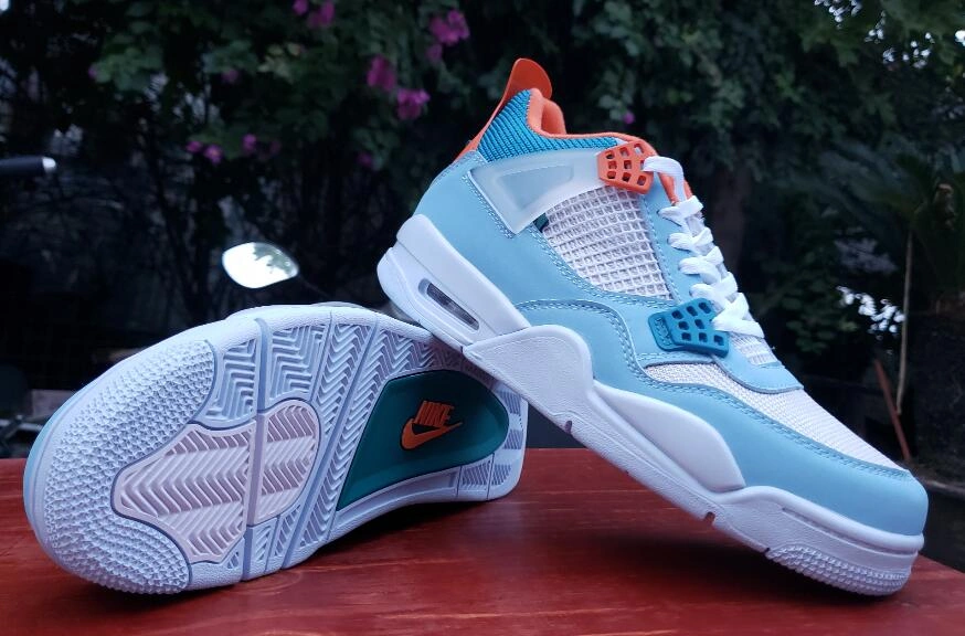 Union x Air Jordan 4 Blue-1