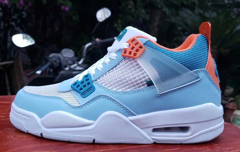 Union x Air Jordan 4 Blue-1