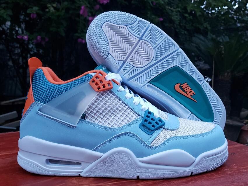 Union x Air Jordan 4 Blue-1