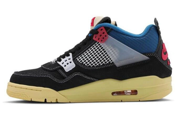 Union x Air Jordan 4 Retro Off Noir-1
