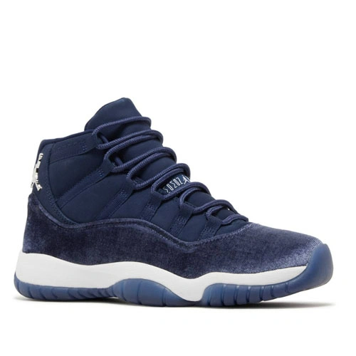 Wmns Air Jordan 11 Midnight Navy Velvet