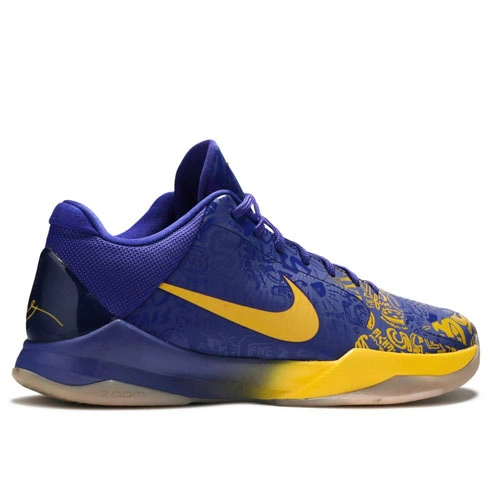 Zoom Kobe 5 Rings purple yellow