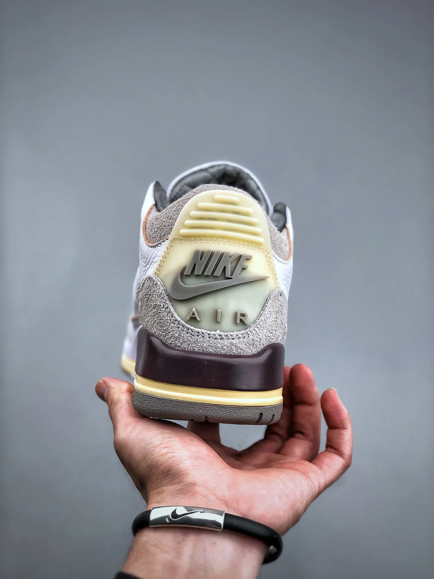 A Ma Maniére x Air Jordan 3 AJ3 AMM White Purple Grey – Mid-Top Replica Sneakers for Men, Rep Shoes in Sizes 35.5-47.5 (Half Sizes Included) – Style Code: DH3434- Effortless 1180