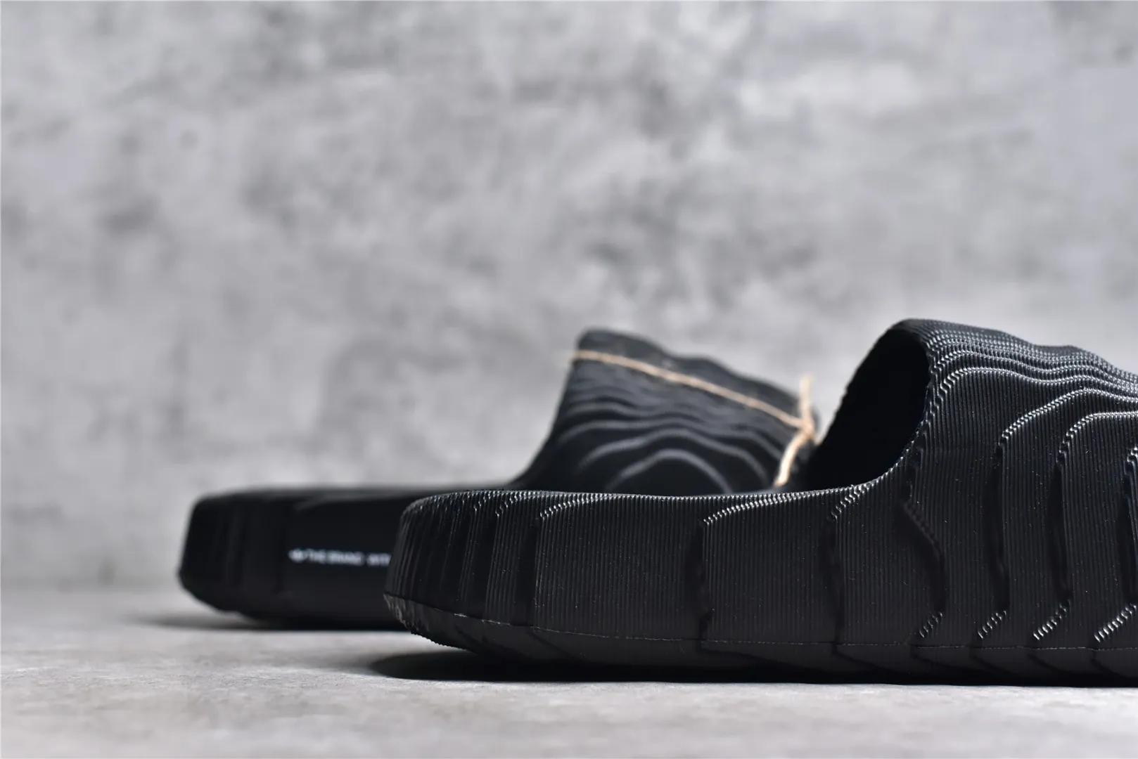 AD Originals Adilette 22 Black Slides – Adidas Replica Shoes & Rep Sneakers Contemporary 469