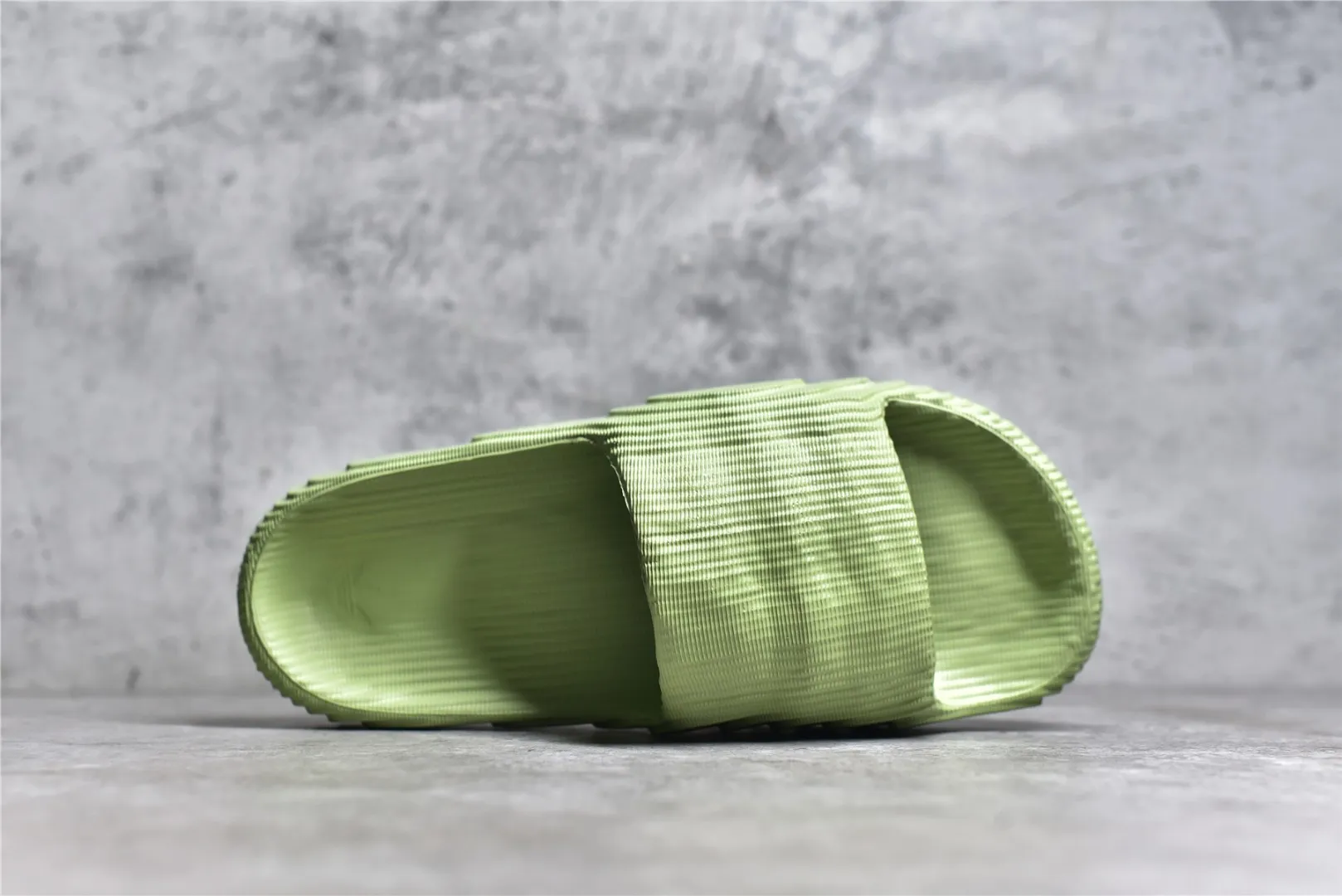 AD Originals Adilette 22 Green Slides – Adidas Replica Sneakers and Rep Shoes Seasonal 471