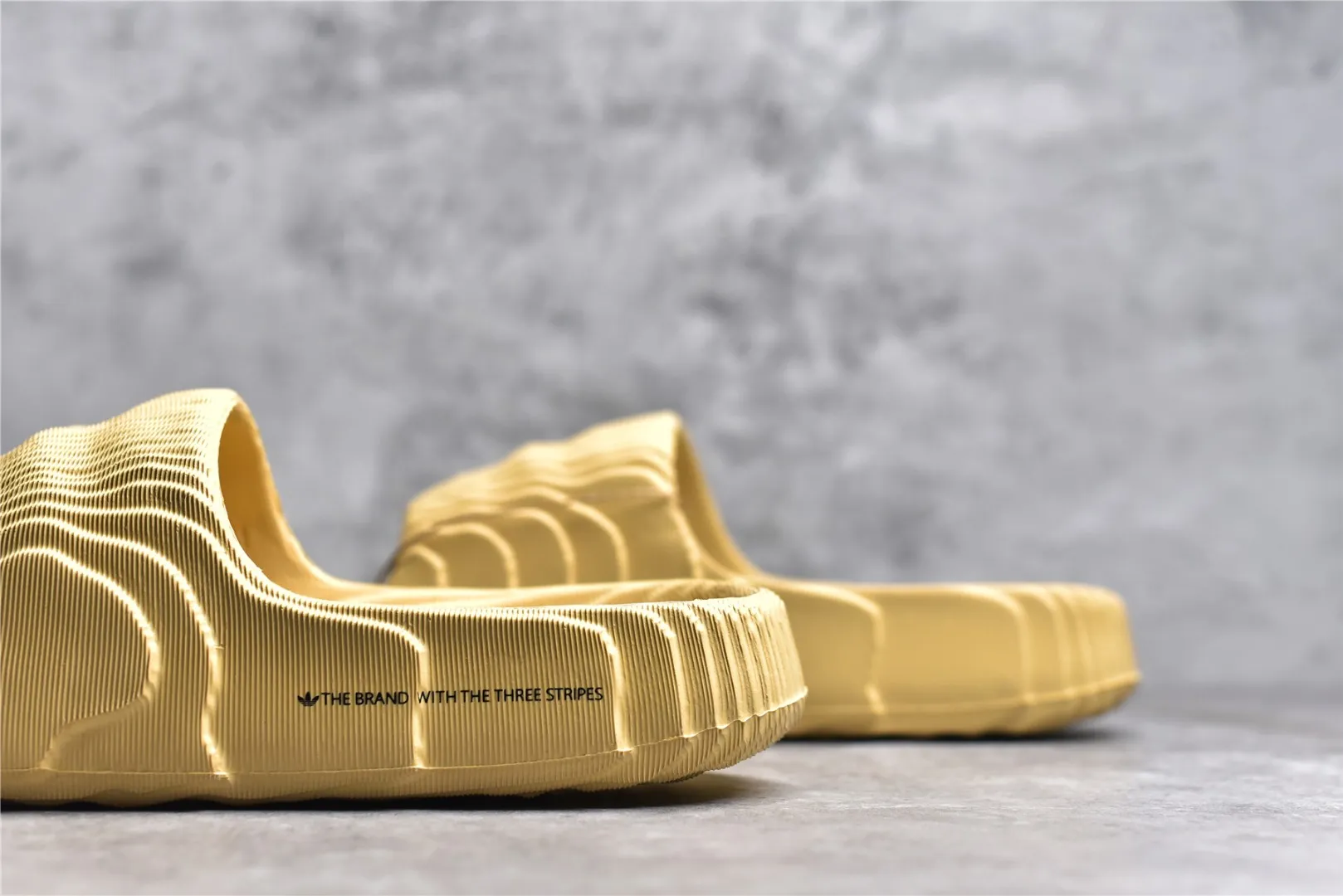 AD Originals Adilette 22 Sandals Gold Slide – Adidas Replica Shoes & Rep Sneakers Affordable 468