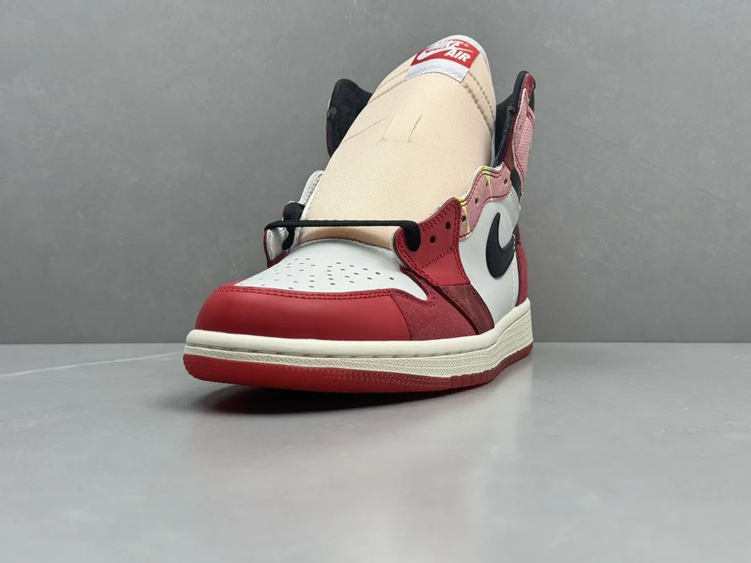 AJ1 270 High-Top Pure  Red Black Spider Sneakers – Best Rep Shoes & Replica Nikes in Size 36- Tailored 1287