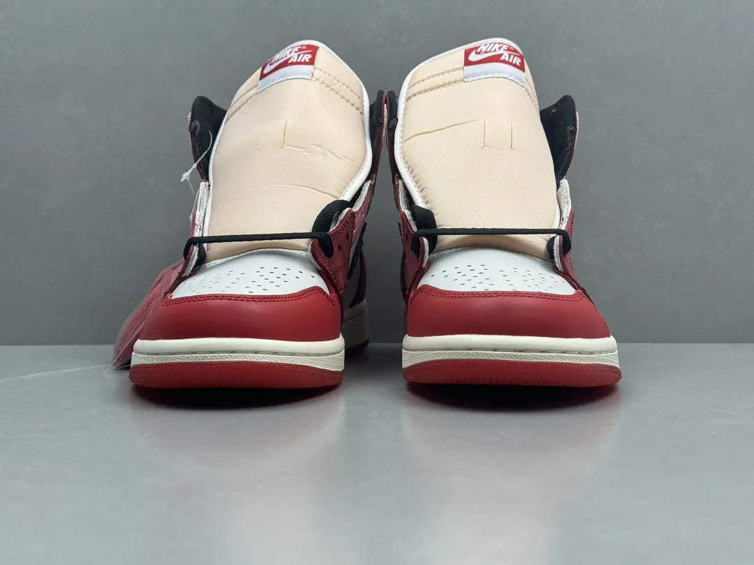 AJ1 270 High-Top Pure  Red Black Spider Sneakers – Best Rep Shoes & Replica Nikes in Size 36- Tailored 1287