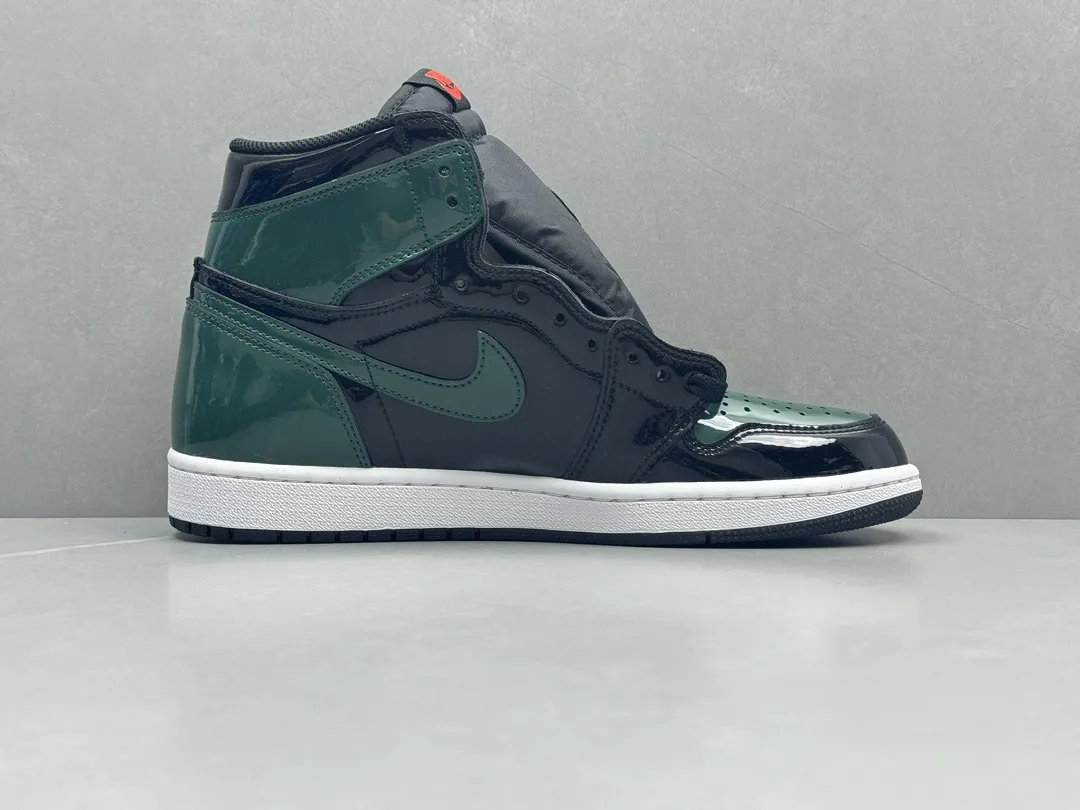 Versatile AJ1 270 High-Top Sneakers – Black Green Orange – Top Quality Rep Shoes & Best Replica Sneakers 1284