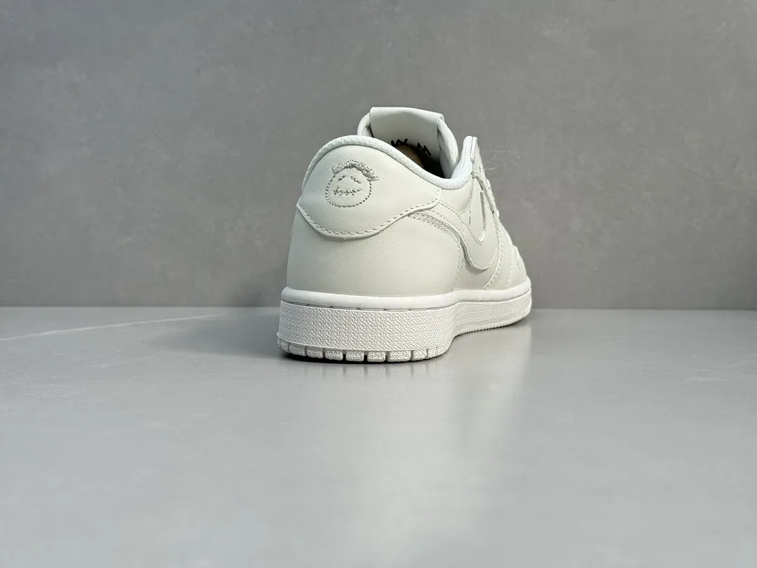 Classic AJ1 x Reverse Dunk Low Top Sneakers – Pure White, Top Rep Shoes, Best Replica Sneakers,  Version, Sizes 36-47 (Including Half Sizes 1341