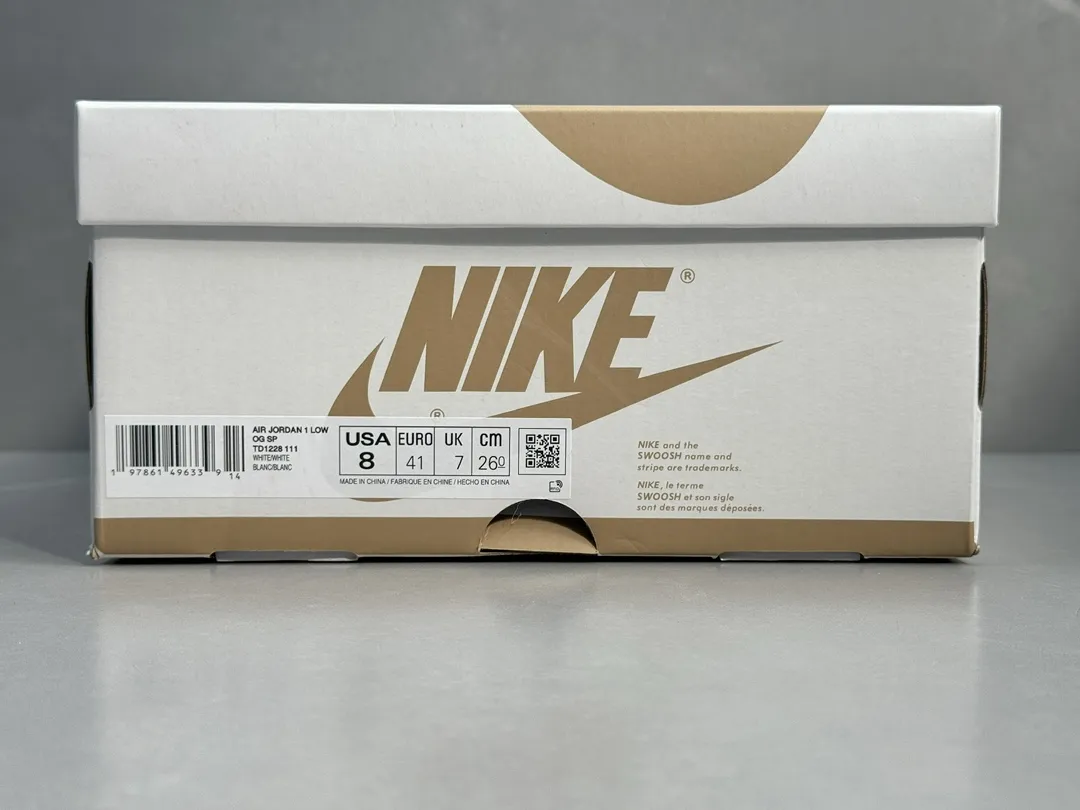 Classic AJ1 x Reverse Dunk Low Top Sneakers – Pure White, Top Rep Shoes, Best Replica Sneakers,  Version, Sizes 36-47 (Including Half Sizes 1341
