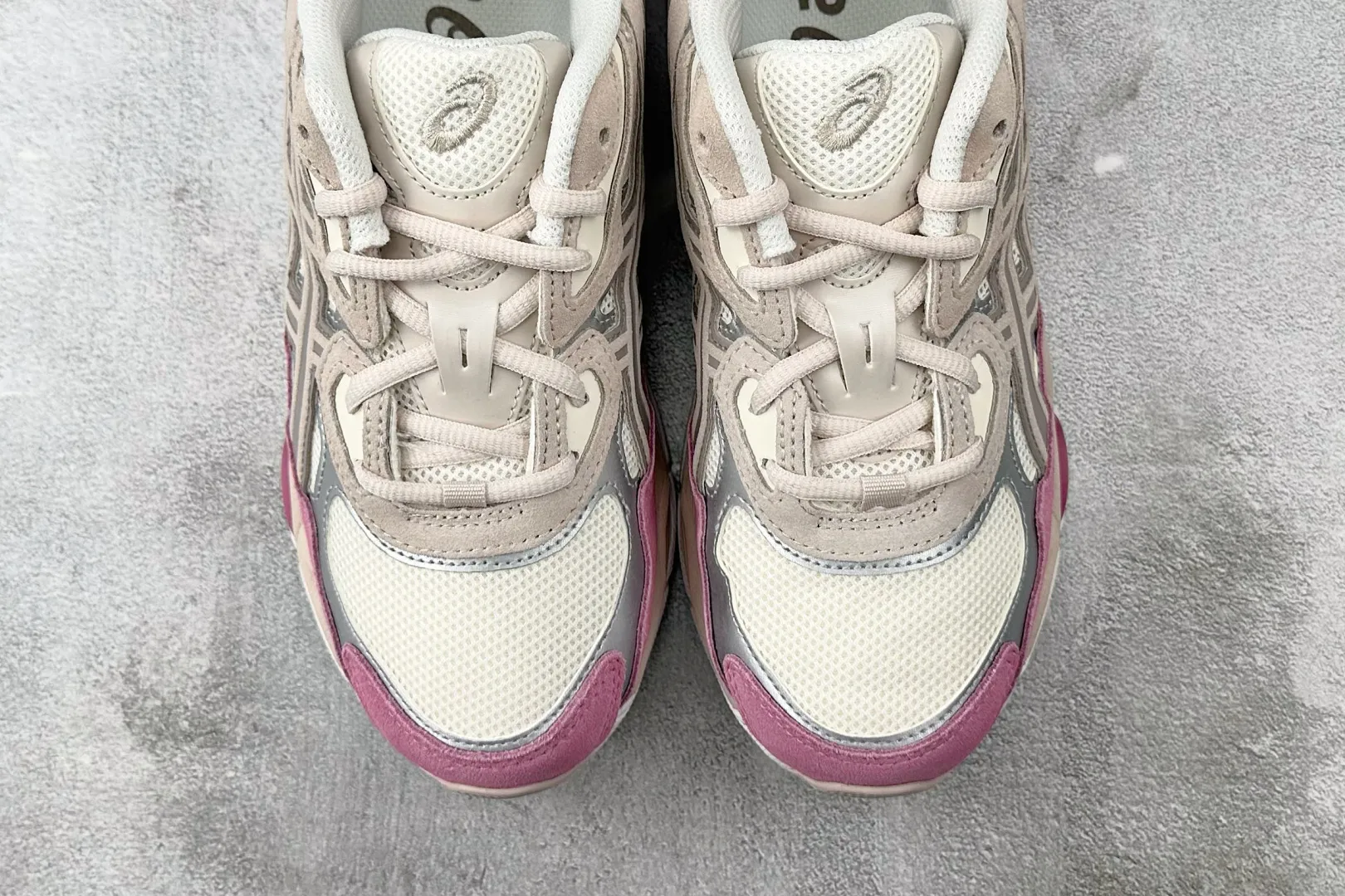 HighPerformance ASICS GEL-NYC Beige Pink Replica Sneakers – High Quality Rep Shoes 674