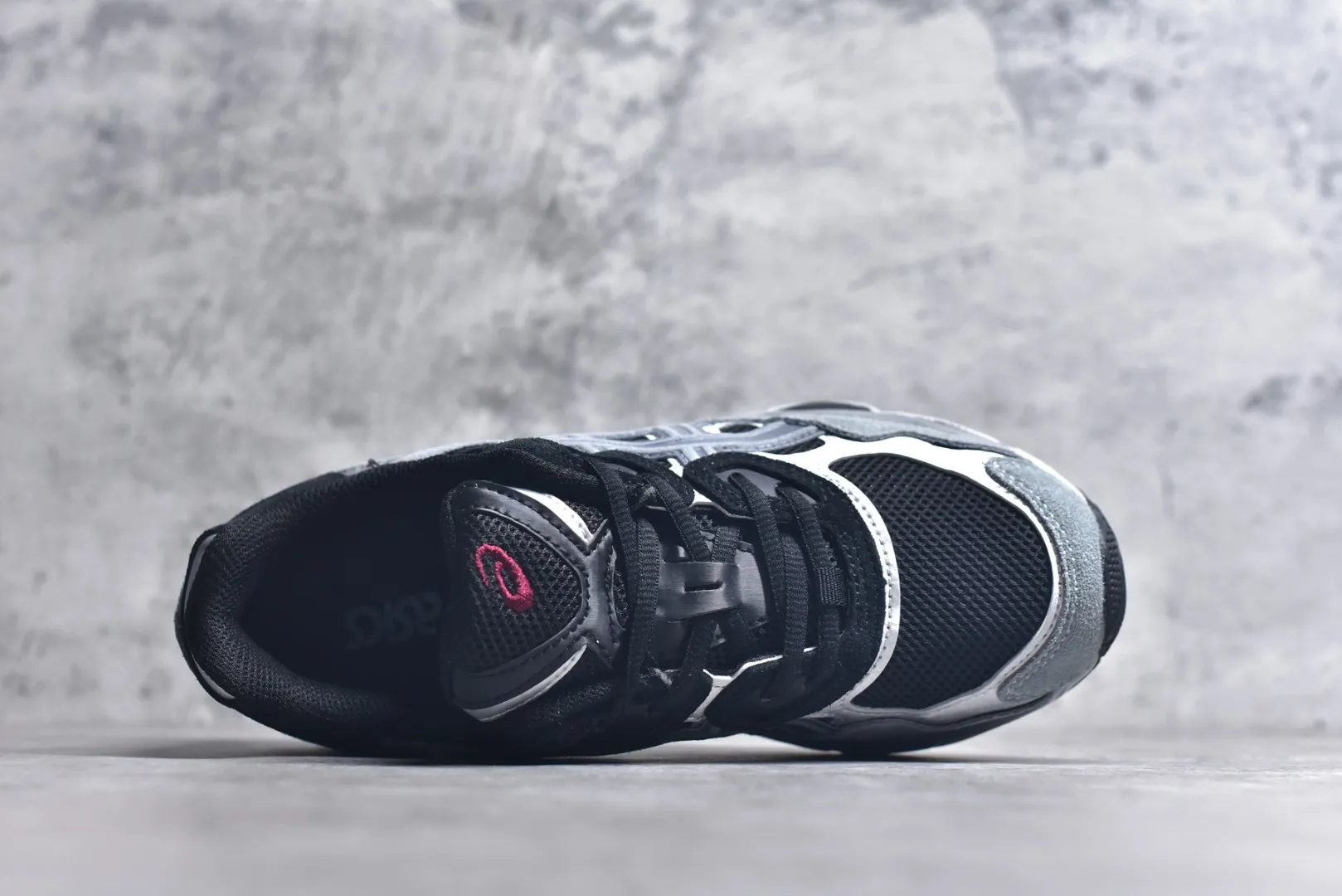 Effortless ASICS GEL-NYC Black Silver High Quality Replica Sneakers – Rep Shoes 645
